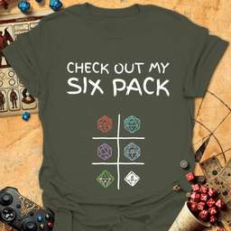My 6 Pack Tee Gift For Tabletop Gamer