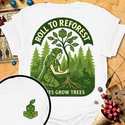 Reforest Crew Tee Gift For Tabletop Gamer