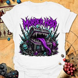 Murder Hobo Grunge Tee Gift For Tabletop Gamer