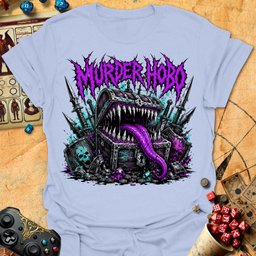 Murder Hobo Grunge Tee Gift For Tabletop Gamer