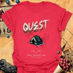 Quest Epic Adventure Tee Gift For Tabletop Gamer