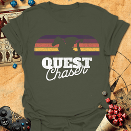 Quest Chaser Tee Gift For Tabletop Gamer