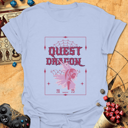 Quest Dragon Tee Gift For Tabletop Gamer