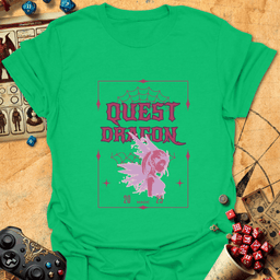 Quest Dragon Tee Gift For Tabletop Gamer