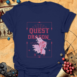 Quest Dragon Tee Gift For Tabletop Gamer