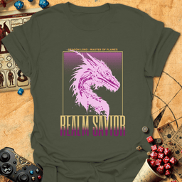 Realm Savior Tee Gift For Tabletop Gamer