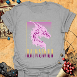 Realm Savior Tee Gift For Tabletop Gamer