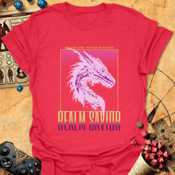Realm Savior Tee Gift For Tabletop Gamer