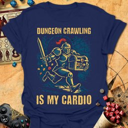 My Cardio Tee Gift For Tabletop Gamer