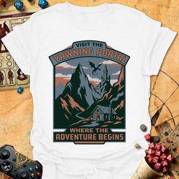 Visit Yawning Portal Tee Gift For Tabletop Gamer