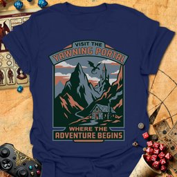 Visit Yawning Portal Tee Gift For Tabletop Gamer