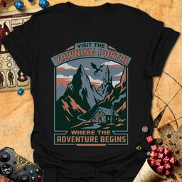 Visit Yawning Portal Tee Gift For Tabletop Gamer
