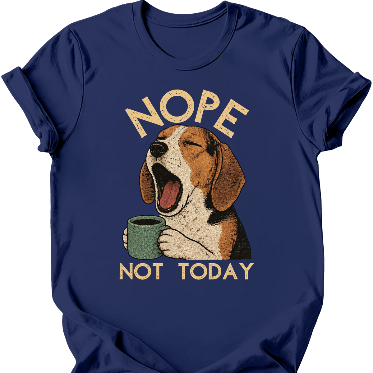 American Foxhound Not Today T Shirt Gift For Dog Lover