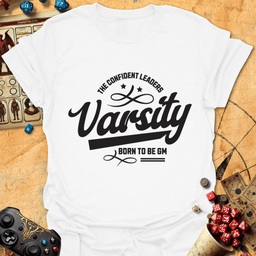 Varsity GM Tee Gift For Tabletop Gamer