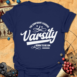 Varsity GM Tee Gift For Tabletop Gamer