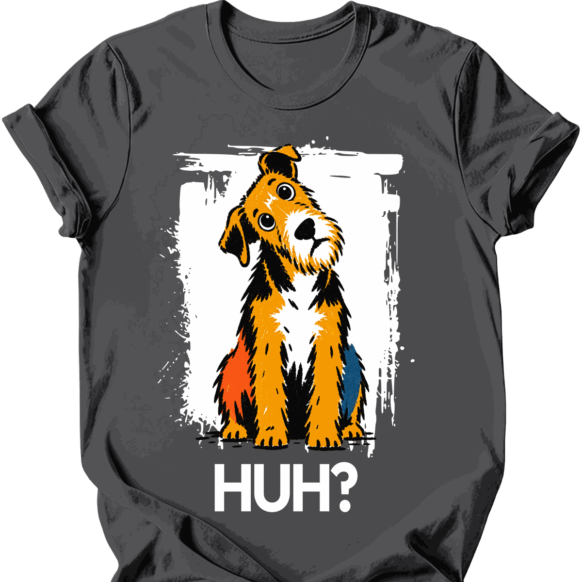 Airedale Huh Dog T Shirt Gift For Dog Lover