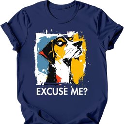 American Foxhound Excuse Me Dog T Shirt Gift For Dog Lover