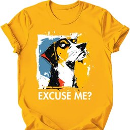 American Foxhound Excuse Me Dog T Shirt Gift For Dog Lover