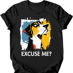 American Foxhound Excuse Me Dog T Shirt Gift For Dog Lover