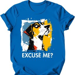 American Foxhound Excuse Me Dog T Shirt Gift For Dog Lover