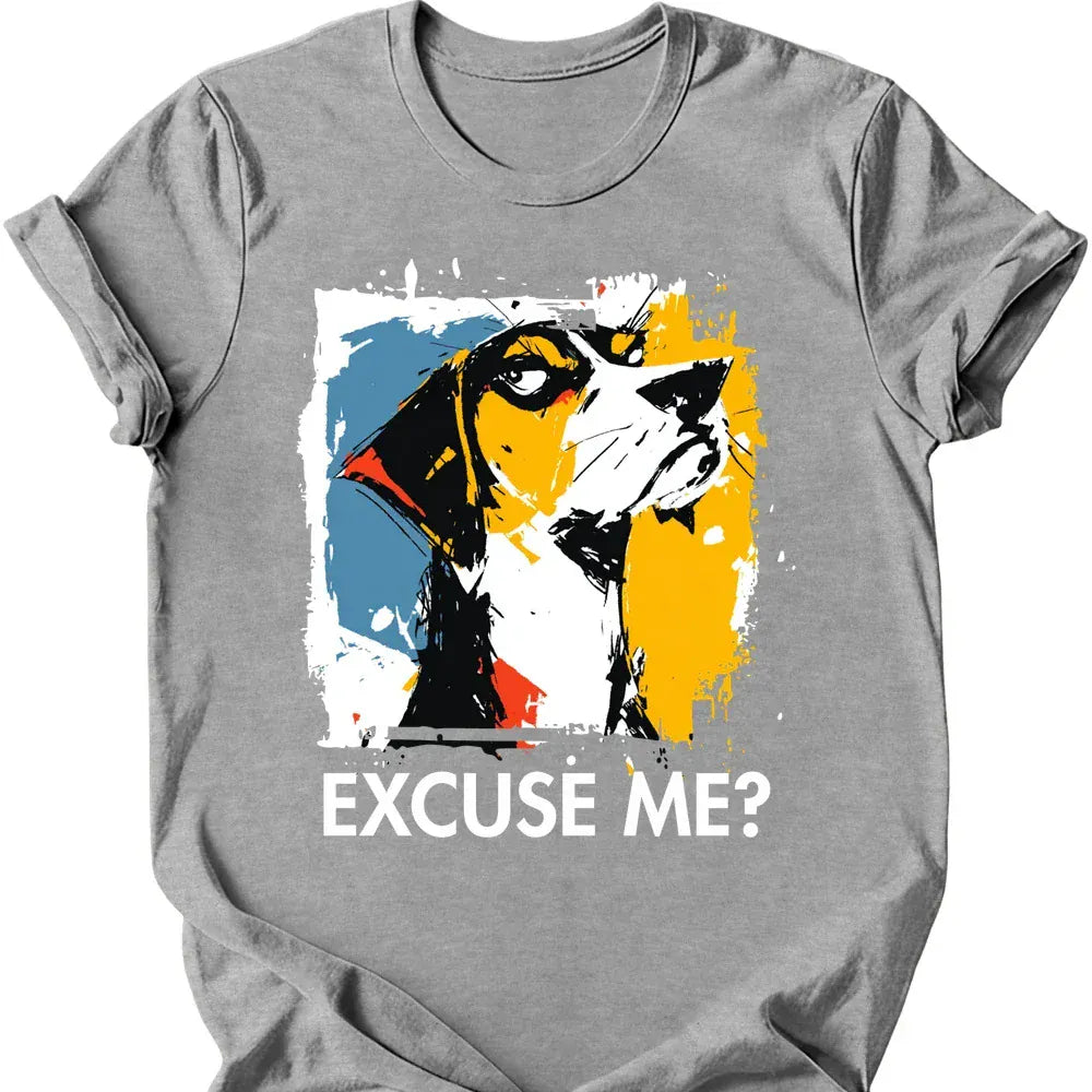 American Foxhound Excuse Me Dog T Shirt Gift For Dog Lover