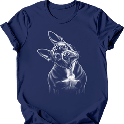 American Bully Tilted Dog T Shirt Gift For Dog Lover