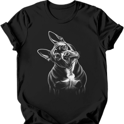 American Bully Tilted Dog T Shirt Gift For Dog Lover