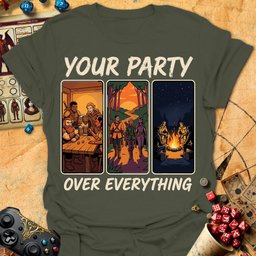 Your Party Tee Gift For Tabletop Gamer