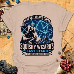 Wizards Last Stand Tee Gift For Tabletop Gamer