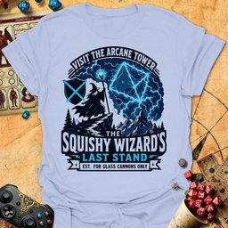 Wizards Last Stand Tee Gift For Tabletop Gamer