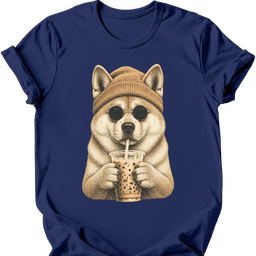 Akita Hipster Dog T Shirt Gift For Dog Lover