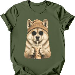 Akita Hipster Dog T Shirt Gift For Dog Lover