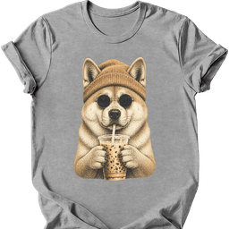 Akita Hipster Dog T Shirt Gift For Dog Lover