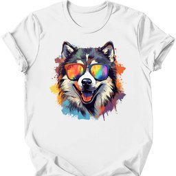 Alaskan Malamute Top Dog T Shirt Gift For Dog Lover