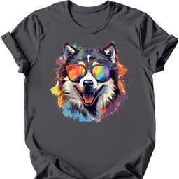 Alaskan Malamute Top Dog T Shirt Gift For Dog Lover