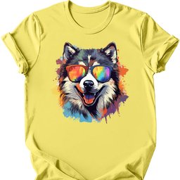Alaskan Malamute Top Dog T Shirt Gift For Dog Lover