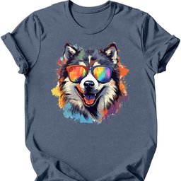 Alaskan Malamute Top Dog T Shirt Gift For Dog Lover