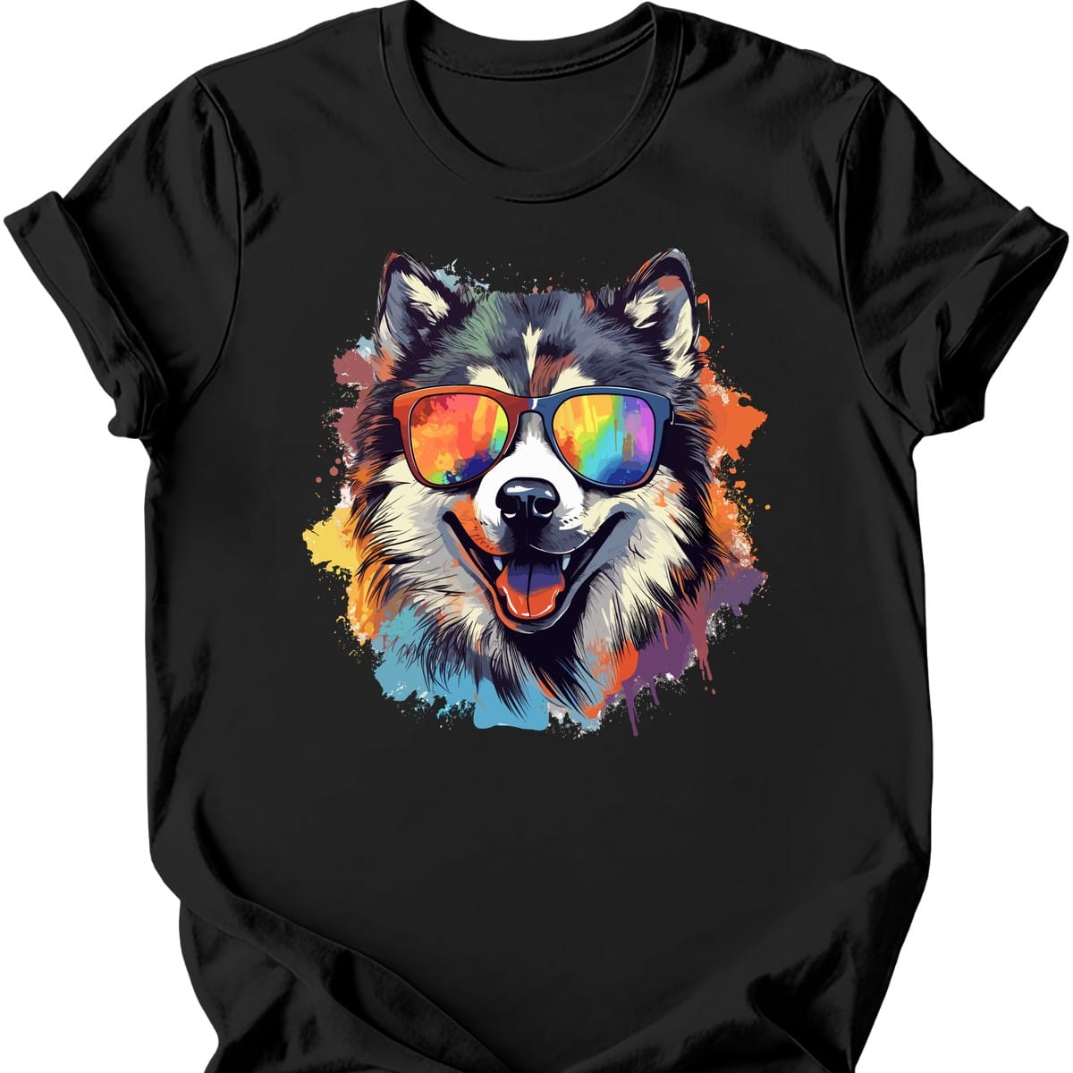 Alaskan Malamute Top Dog T Shirt Gift For Dog Lover