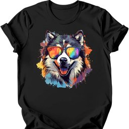 Alaskan Malamute Top Dog T Shirt Gift For Dog Lover