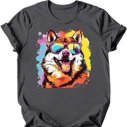 Akita Inu Top Dog T Shirt Gift For Dog Lover