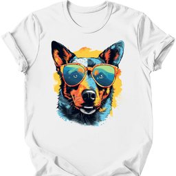 Australian Cattle Top Dog T Shirt Gift For Dog Lover