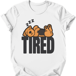Airedale Tired Dog T Shirt Gift For Dog Lover