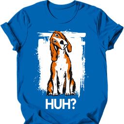 American Foxhound Huh Dog T Shirt Gift For Dog Lover
