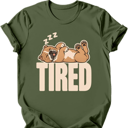 American Bully Tired Dog T Shirt Gift For Dog Lover