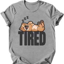 American Bully Tired Dog T Shirt Gift For Dog Lover