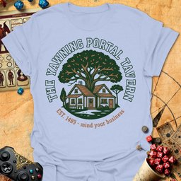 Yawning Portal Tee Gift For Tabletop Gamer