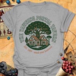 Yawning Portal Tee Gift For Tabletop Gamer