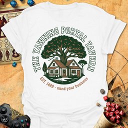 Yawning Portal Tee Gift For Tabletop Gamer