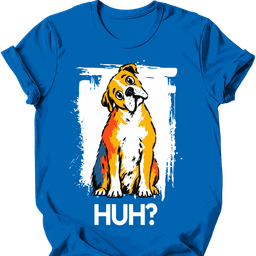 American Bulldog Huh Dog T Shirt Gift For Dog Lover