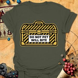 Will Bite Tee Gift For Tabletop Gamer